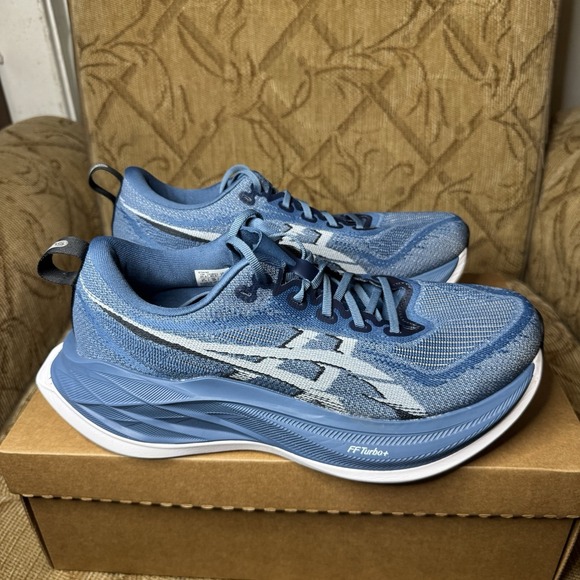 ASICS Running Shoes SUPERBLAST 2 1013A142.402 Winter Sea / White Men 7.5 Women 9